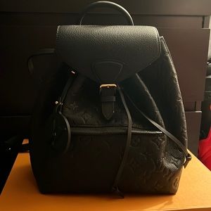 MONTSOURIS BACKPACK M45205 Black Brand NEW!